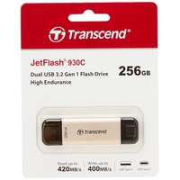 Transcend JetFlash 930C 256 GB gold USB 3.2