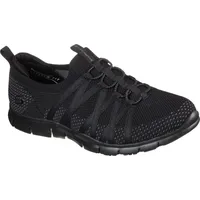 Skechers Damen Sportschuhe Schwarz Gratis Chic Newness 36 EU - Schwarz