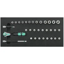 WERA Werkzeugmodul 1/3 Steckschlüssel 1/4" Zyklop und Haltefunktion Wera