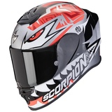 Scorpion Exo-R1 Evo Air Zaccone Replica Helm, schwarz-rot-silber, Größe M