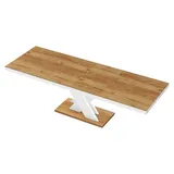 Design Esstisch Tisch HEN-111 Hochglanz ausziehbar 160 bis 256 cm