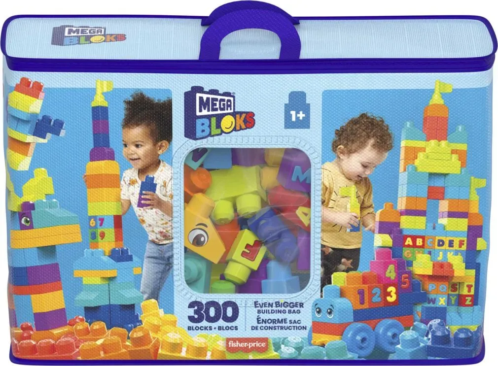 MEGA BLOKS Bauset - 300 große Bausteine