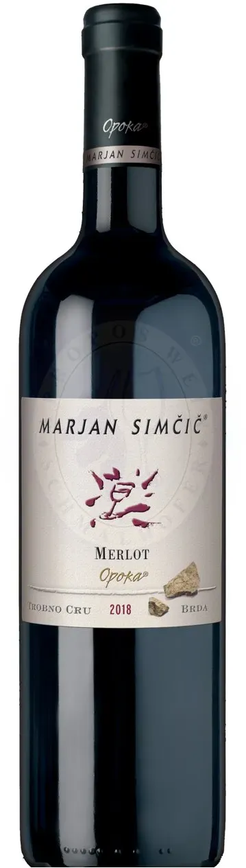 Merlot Opoka Cru 2018 Marjan Simcic 0,75l