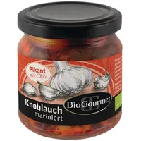 BioGourmet Knoblauch mariniert mit Chili bio
