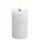 Piffany UYUNI LED Stumpenkerze 7,5 cm weiß