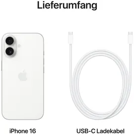 Apple iPhone 16 128 GB Weiß