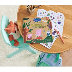 Tchibo - Buch »Peppa Pig ‒ mein kreatives Umwelt-Stickerbuch«