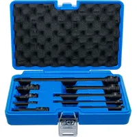BGS Kraft-Verlängerungs-Satz 6,3 mm (1/4") / 10 mm (3/8") / 12,5 mm (1/2") 9-tlg.