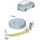 Volkswagen 7H0801903B Spannbügel Reserveradhalter Notrad Halterung