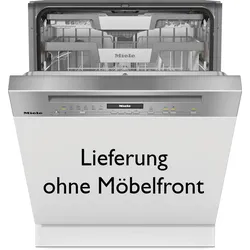 MIELE teilintegrierbarer Geschirrspüler "G 7210 SCi", A (A-G), silber (silberfarben), B:59,8cm H:80,5cm T:57cm, Geschirrspüler