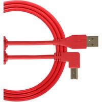 UDG GEAR Kabel USB 2.0 (A-B) – High-Speed-Audio-optimiertes USB 2.0 A-Stecker auf B-Stecker., rot, 1 m