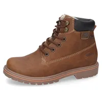 Dockers Schnürboots Hikin Boots, Trekking Stiefel, Schnürstiefel mit Warmfutter Gr. 38, cognac, , 16511728-38