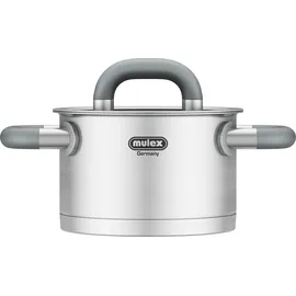 Mulex LUGANO Topf-Set 6-tlg. Kochtopf + Deckel