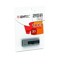 Emtec B250 Slide 256GB USB 3.0 (3.1 Gen 1) USB-Anschluss Typ A Grau USB-Stick