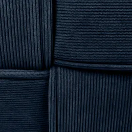 deluke Sitzhocker GIROS Cord 40 x 40 x 40 cm Dunkelblau