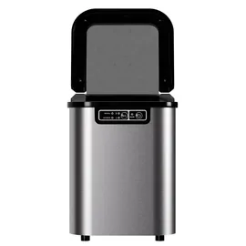 Tronitechnik TroniTechnik® Eiswürfelmaschine Eiswürfelbereiter aus Edelstahl , Ice Maker, 12kg/24h, 2,2 Liter Wassertank, 2 Größen, Selbstreinigung