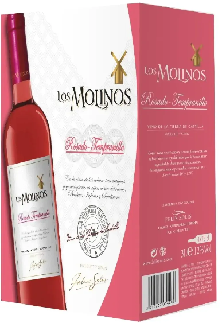Felix Solis Los Molinos Roséwein trocken Bag in Box 3 l