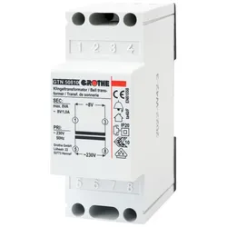 Grothe GT 50810 - Klingeltransformator Fail-Save 8V AC, 1,0 A