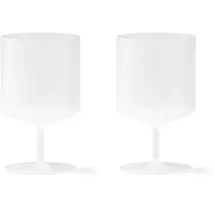 Ferm Living Ripple Weinglas 0,27 l 2 St.