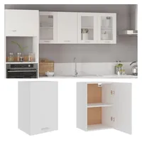 vidaXL Hängeschrank Holzwerkstoff 39,5x31x60 cm Weiß