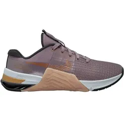 NIKE Damen Workoutschuhe W METCON 8 PRM, PURPLE SMOKE/METALLIC COPPER, 39