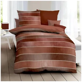 Mako-Satin terra 135 x 200 cm + 80 x 80 cm