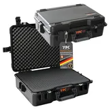 your perfect case YPC Xplorer Case XL Outdoor Case, Schwarz, 530x400x180mm