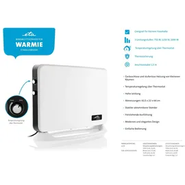 ETA WARMIE DIGI 2000 W Schwarz