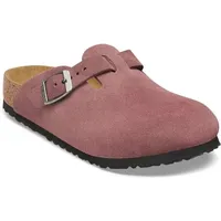 Birkenstock - Kid's Boston BS Suede Leather - Sandalen Gr 39 - Narrow braun