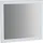 Vitra Flachspiegel 74,5 x 70 cm Weiß