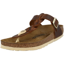 Birkenstock Gizeh Nubukleder geölt cognac 36