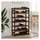 vidaXL Weinregal 62,5 x 25 x 102 cm Braun