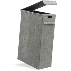 Dune Design DuneDesign Wäschekorb mit Deckel - 20x40x60 Wäschesammler Schmal - Wäsche Nischenregal