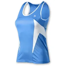 LADIES Tank Top blau/weiß- SONDERANGEBOT XXL