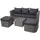 MCW Lounge-Set, grau, Kissen anthrazit