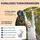 Hudora Turnreck Fabian Standard/Pro - einfache/doppelte Turnstange für Kinder & Erwachsene - 4-Fach höhenverstellbare Gymnastikstange - belastbare Outdoor-Fitnessstange für bis zu 100kg