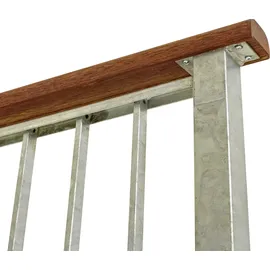 Plus Handlauf 3,6 x 209 cm Mahagoni schwarz