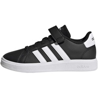 adidas Unisex Kinder Grand Court Sneakers, Core Black/Ftwr White/Core Black, 29 EU