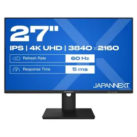 JAPANNEXT 4K UHD Monitor 27"