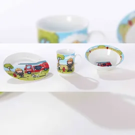 Ritzenhoff & Breker Kinderservice Bernie 3tlg. Porzellan Bunt