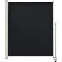 VidaXL Ausziehbare Seitenmarkise 160 x 300 cm schwarz 45193
