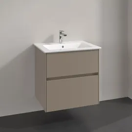 Villeroy & Boch Waschtischunterschrank 2 Auszüge 61,1 x 61 x 48 cm Taupe