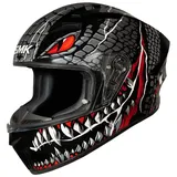 SMK Stellar Schwarz/Grau/Rot L