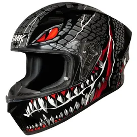 SMK Stellar Schwarz/Grau/Rot L