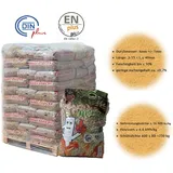 Premium Holzpellets Heizpellets Pellet Sackware 6mm 15kg Sack
