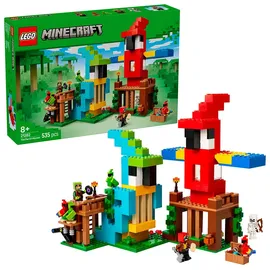 LEGO Minecraft Die Papageienhäuser 21282