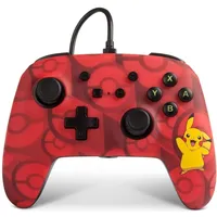 PowerA Pikachu Enhanced Wired Controller Rot für Nintendo Switch