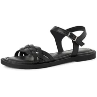 TAMARIS Sandalette Damen Flach schwarz,EU 37