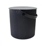 Hachiman Aufbewahrungseimer Omnioutil 26,5 x 28,2 x 26,7 cm 10-tlg. schwarz