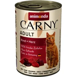Animonda Cat Carny Adult Rind und Herz 400g